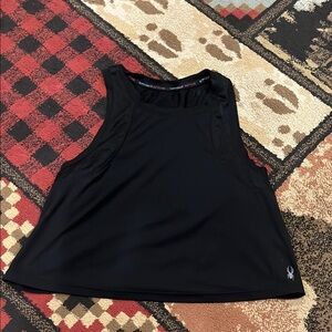 Womens Spyder active crop tank